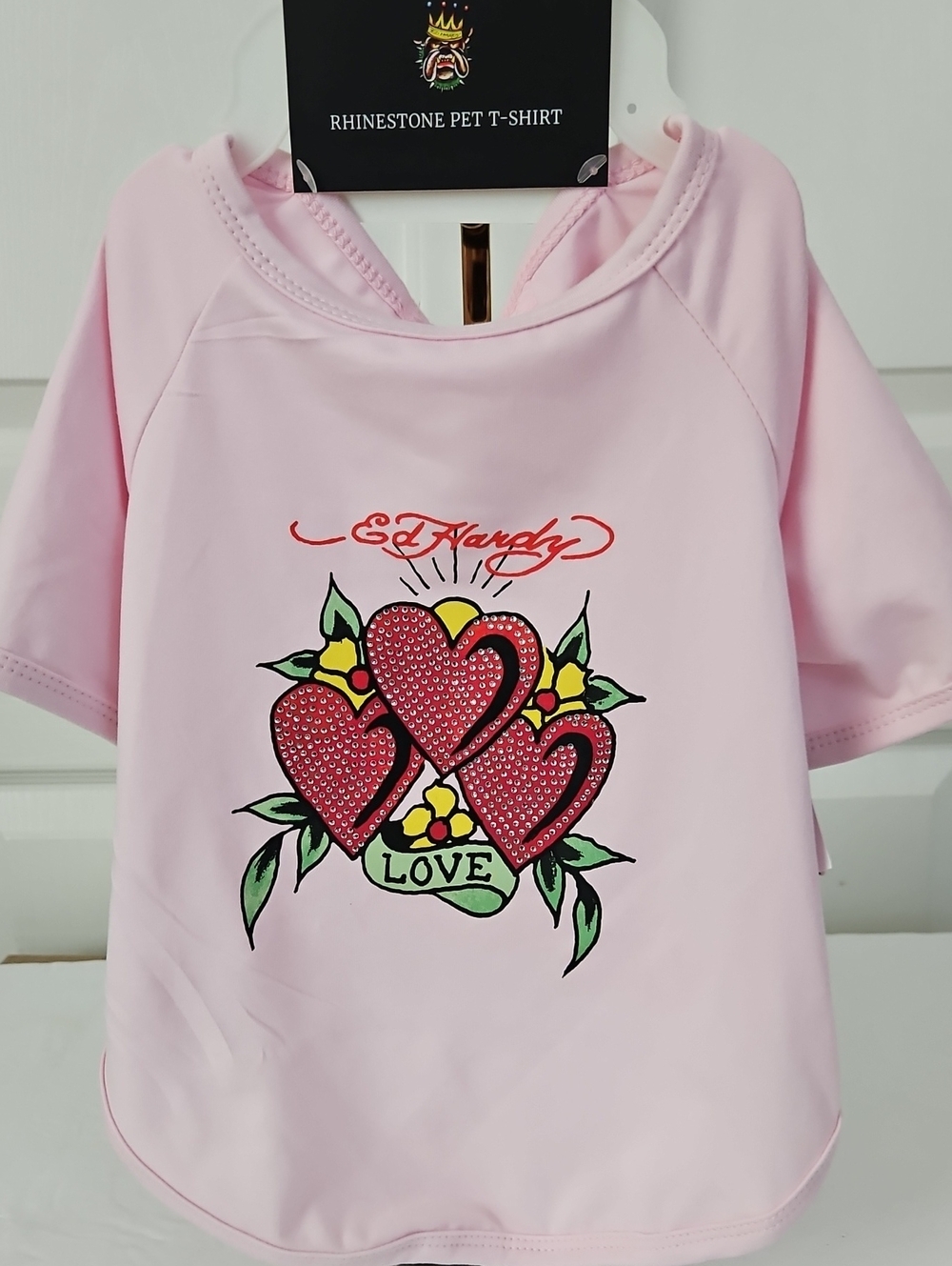 Ed Hardy NWT Pet T-Shirt